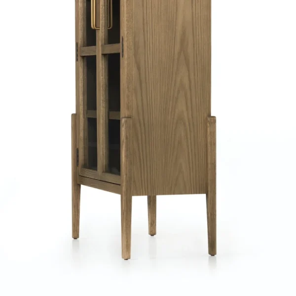 Grandeur Glass Oak Vitrin - Görsel 6