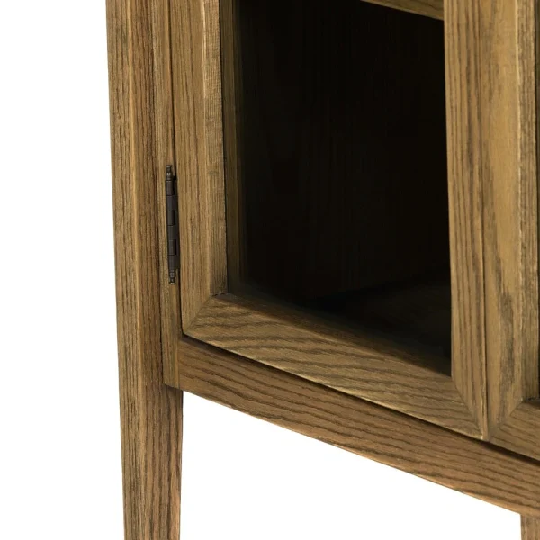 Grandeur Glass Oak Vitrin - Görsel 10