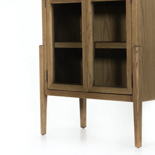 Grandeur Glass Oak Vitrin - Görsel 12